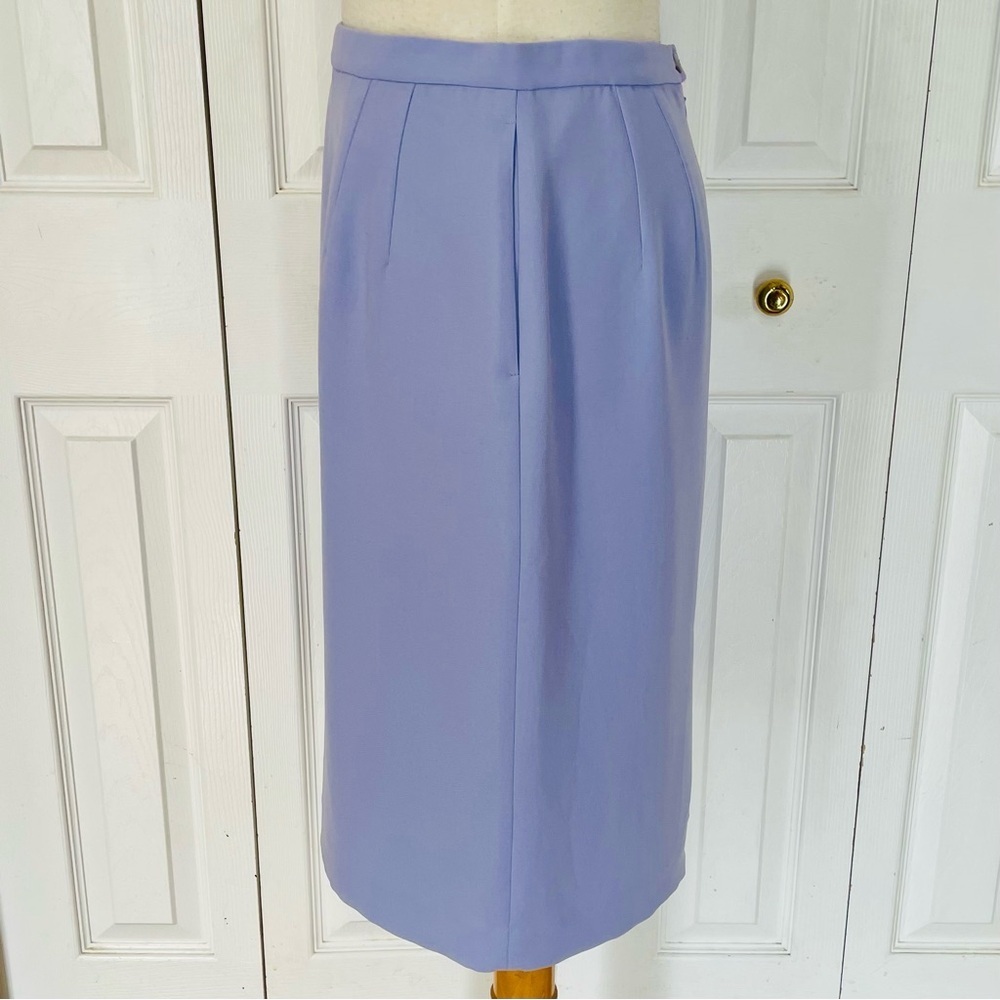 Pendleton Light Purple Pencil Skirt - Picture 2 of 8